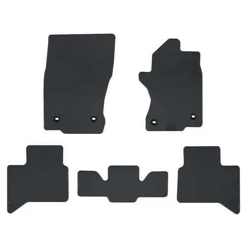 レクサスGX550 5人乗り専用カーボン調ラバー製互換フロアマット YMTカーボン調シリーズ