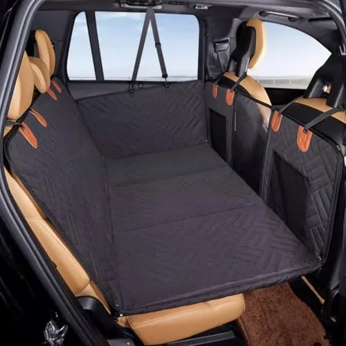 車ペットシート トヨタライズ/RAV4/C-HR/bZ4X/MR-S/86 GR86/スープラDB系/bB 対応 ペットドライブシート 犬ドライブシート後部座席 シートカバー 防水 防汚 耐磨耗 滑り止め 後部座席用 全包保護マット 折りたたみ 収納便利