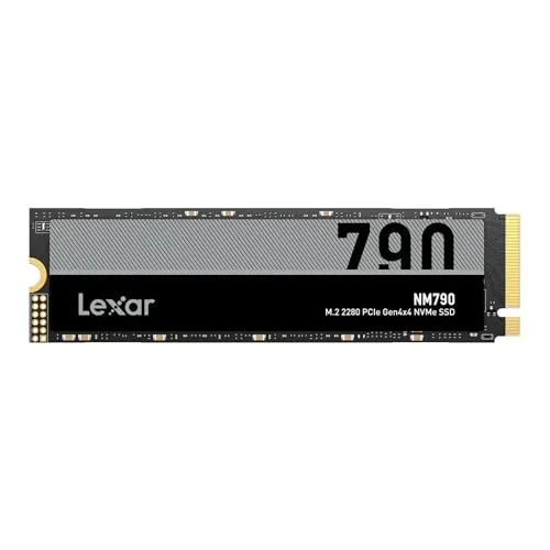 Lexar SSD PCIe Gen4x4 M.2 NVMe 2280 グラフェン放熱シート搭載 PS5動作確認済み R:7400MB/s W:6500MB/s NM790 高耐久3D NAND 国内正規品 メーカー5年保証 2TB