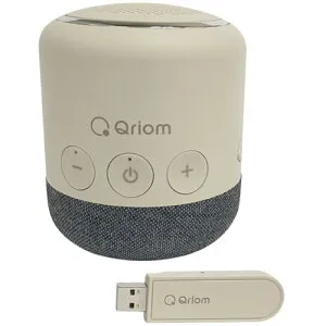 山善（YAMAZEN） Qriom テレビ用お手元スピーカー オフホワイト 1台(YTR-D500(OW)) 取り寄せ商品