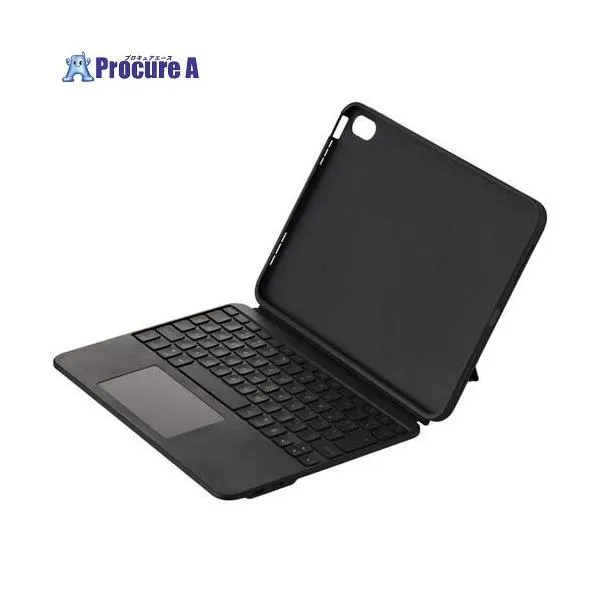 ELECOM 10.9インチiPad(第10世代)用キーボード 日本語配列 着脱可能 ブラック ■▼679-6809 TK-CA12BPBK 1個