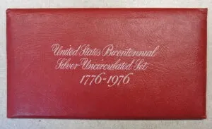 1976-S 40% 銀貨 200周年記念 アイク、ケネディ、ワシントン 3枚セット 未流通