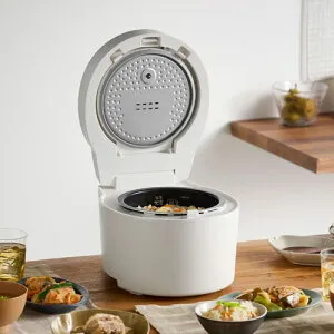 アイリスオーヤマ IHジャー炊飯器 3合 RC-ISA30-W ホワイト