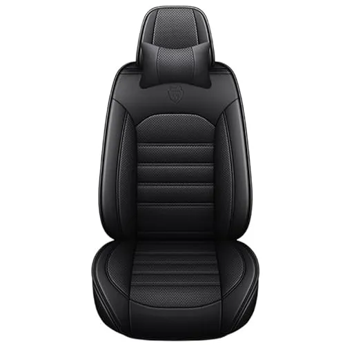 トヨタ 新型 プリウス60系 ZVW60 MXWH60に適用車シートカバー座布団 防水 全天候型汚れ防止 取付簡単 滑り止め 収納便利クッションプロテクター前後席背もたれ耐摩耗性通気ナッパレザー素材(黒)