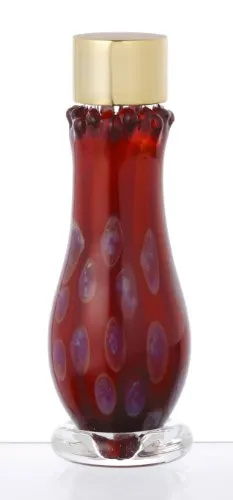 ミニ骨壷 (ガラス骨壷) 光のしずく モクレン (高さ約6.5cm×直径約21mm) ◆ 分骨つぼ・骨壺・遺骨入れ ◆ 手元供養【P.S付】