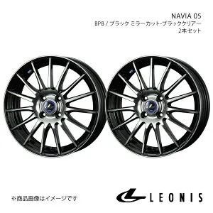 LEONIS/NAVIA 05 ライフ JC1/JC2 アルミホイール2本セット【16×5.0J 4-100 INSET45 BPB】0036255×2