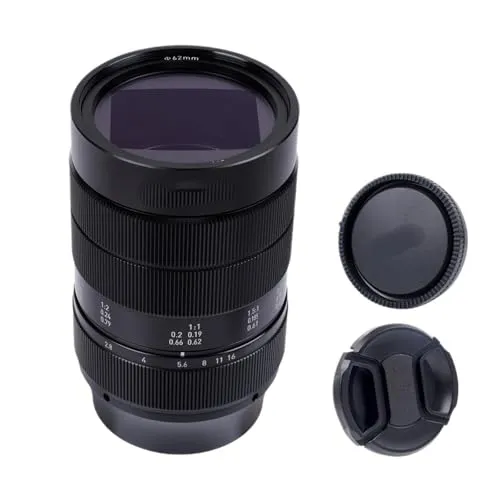 互換性がありますソニーE 60mm F2.8ウルトラマクロレンズ（2倍倍率）ZX M4/3 RFフルフレームミラーレスに対応(RF mount)