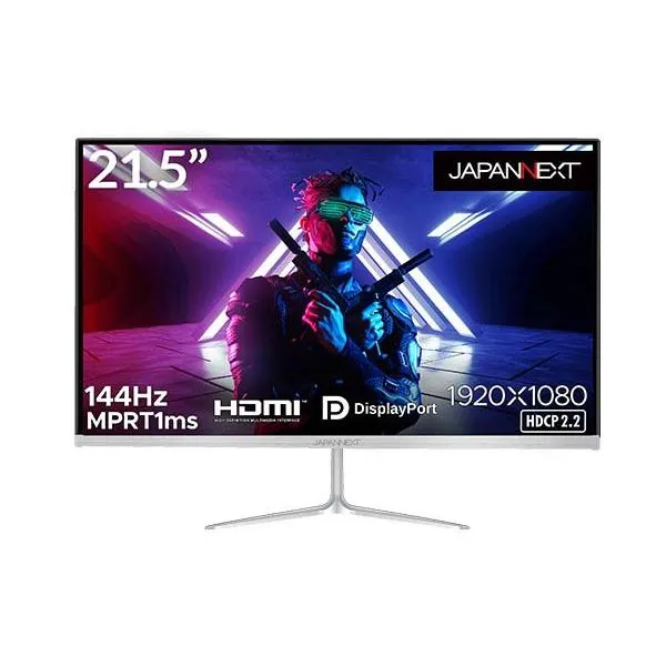 JAPANNEXT ジャパンネクスト フルHD対応 21.5型ゲーミングモニター 144Hz 2年保証 JN-T215FLG144FHD