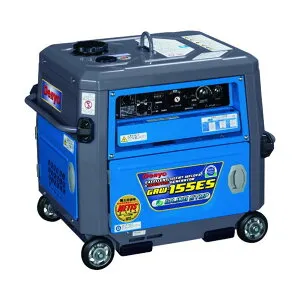 ※法人専用品※デンヨー デンヨー 小型エンジン溶接機超低騒音型 GAW-155ES