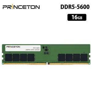 プリンストン 増設メモリ 16GB DDR5 5600MHz PC5-5600 CL46 288pin UDIMM PD5-5600-16G 増設メモリー 内蔵メモリー デスクトップPC用 メモリ デスクトップパソコン PC5-44800 永久保証