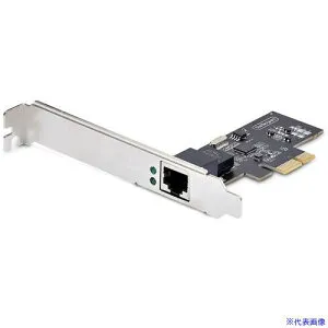 ■StarTech ネットワークアダプターカード/1ポート 2.5Gbps LAN/PCIe x1/サーバーネットワークカード PR12GINETWORKCARD(6915718)[法人限定][外直送元]