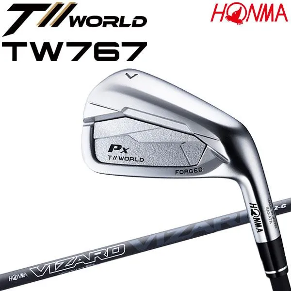 (期間限定) ホンマ ゴルフ T//WORLD Px ツアーワールド アイアン 5本セット カーボン TW767 日本仕様 2025モデル (sbn)