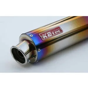 ケイツーテック GPスタイル STDサイレンサー カール 50.8/P50（ステンレス/SUS304） スプリングフックタイプ 汎用 外径 φ100 筒長 520mm gpska-52s5h5