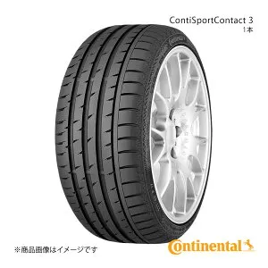 Continental コンチネンタル ContiSportContact 3 タイヤ 1本 245/45R19 98W ☆ SSR SUV BMW/MINI/ROLLS-ROYCE承認 ☆マーク付 品番:0357287