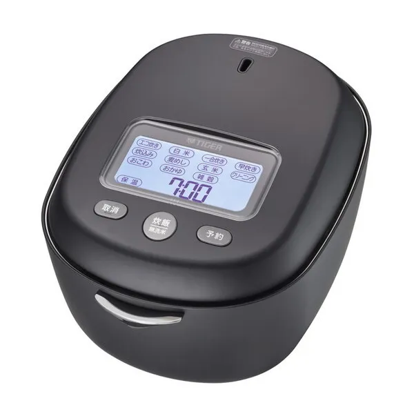 TIGER JRX-S100-KS ストーンブラック 土鍋ご泡火炊き [圧力IH炊飯器 (5.5合炊き)]