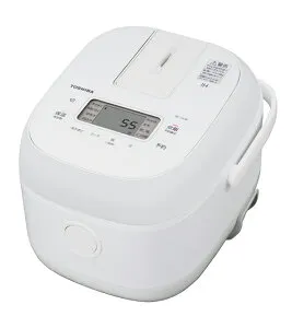 東芝 TOSHIBA 炊飯ジャー 3合 RC-5XW-W ホワイト IH炊飯器