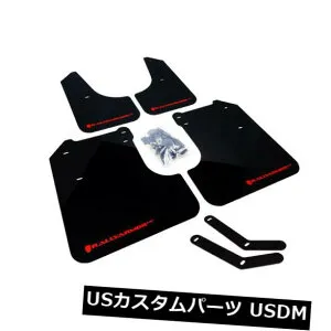 マッドガード 泥除け 2008-2011 SUBARU IMPREZA 2.5i＆amp; AのラリーアーマーURマッドフラップブラックロゴ WRX RALLY ARMOR UR MUD FLAPS BLACK RED LOGO FOR 2008-2011 SUBARU IMPREZA 2.5i WRX 【並行輸入品】