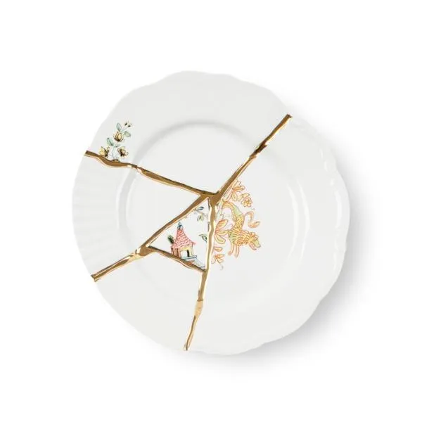 Kintsugi プレート 21cm n'2 セレッティ SELETTI 食器 キッチン