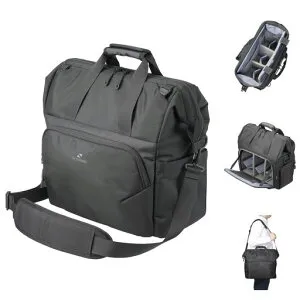 ハクバカメラバッグGW-STANDARDダレスショルダーバッグ20AZブラックがま口バッグ20Lカメラショルダー背面アクセスAMZSGWSD-SB204977187005264