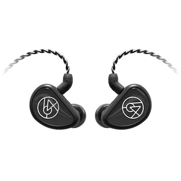 64オーディオ ハイブリッド型カナルイヤホン(Black/ Grey) 64 Audio Aspire 2 64A-7464 返品種別A