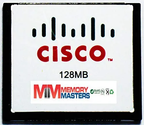 128MB コンパクトフラッシュメモリー シスコ 1800, 1801, 1802, 1803, 1811, 1812, 1841シリーズルーター用 シスコ MEM1800-128CF= (MemoryMasters) に相当