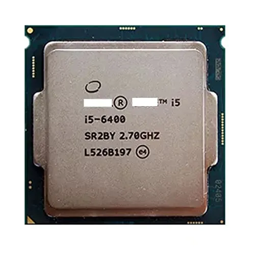 I5-6400 FC-LGA14C 2.70 GHz 6 M プロセッサ キャッシュ 4 LGA 1151 DDR4 HD530