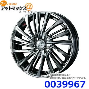 【4本購入で特典付】WEDS ウェッズ 0039967 アルミホイール1本 LEONIS FS レオニス エフエス 16インチ リム幅6.0 インセット+50 4穴 PCD100 BMCMC