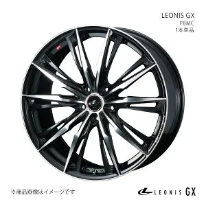 LEONIS GX インプレッサWRX STI GRB・GRF・GVB・GVF(4ポットキャリパー) アルミホイール 1本単品 0039379【18×8.0J 5-114.3 INSET42 PBMC】