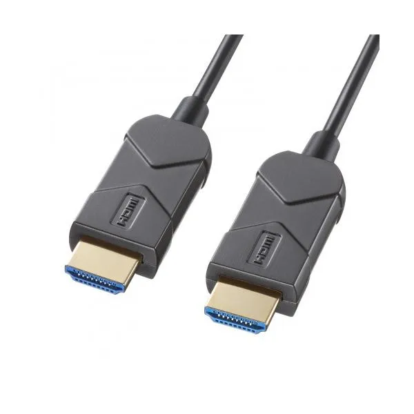 サンワサプライ KM-HD20-UFB10LP 8K/ 60Hz 4K/ 120Hz対応光ファイバHDMIケーブル（10m）
