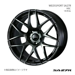 【17インチ 5H114.3 7.5J +45】アルミホイール1本単品 インプレッサWRX STI GRB・GRF・GVB・GVF(4ポットキャリパー) SA27R WBC 0074170