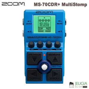 [即納可能]ZOOM / MS-70CDR+ MultiStomp マルチエフェクター ズーム コーラス ディレイ リバーブ