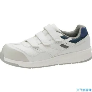 ■ミドリ安全 静電 高反発プロスニーカー クワンタムリープ QL－15静電 ホワイト 22.0cm QL15SW22.0(2475939)[送料別途お見積り][法人限定][メーカー取寄]