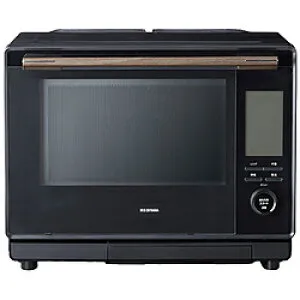 アイリスオーヤマ コンベクションスチームオーブンレンジ ブラック MS-F3002-B ［30L］ MSF3002B