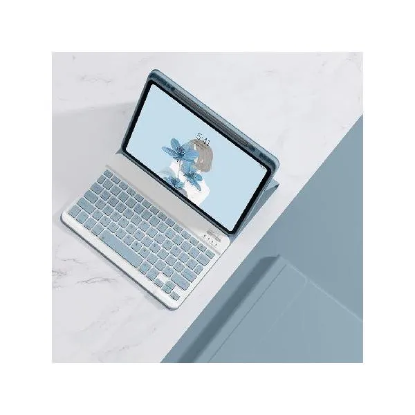 GOOVEN iPad mini6 Keyboard Case Slim Smart Bluetooth Keyboard Magnetic Detachable with Pencil Holder Color Keyboard case for iPad Mini 6th Ge_並行輸入