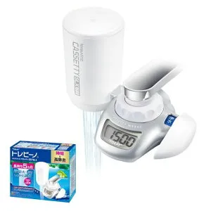 東レトレビーノ浄水器蛇口直結型カセッティシリーズ時短・高除去タイプシルバーMK207SLX