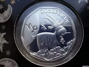 ウクライナ、2 UAH 2015、銀貨:Capricorn Kozor?zhok) - 子供の黄道帯