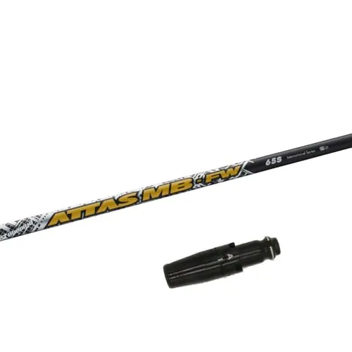 RusTick 7W用 タイトリスト用互換性スリーブ付き シャフト ATTAS アッタス MB FW フェアウェイウッド 日本仕様(TSi FW 42.0インチ)(7W ATTAS MB-FW 75-S)