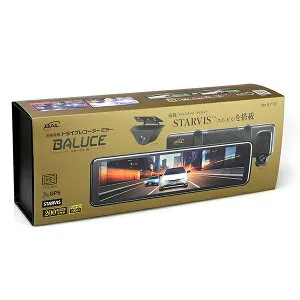 【基本送料無料】【カー用品】BAL(大橋産業) No5710(前後録画ドライブレコーダーミラーBALUCE III（バルーチェIII）/200万画素/DC12・24V) 【500】