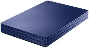 I・O DATA アイ・オー・データ USB 5Gbps（USB 3.2 Gen1）対応 ポータブルハードディスク 1TB ネイビー HDPH-UTV1NV