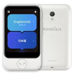 POCKETALK S2 スタンダード グローバル通信(2年)付き ホワイト PTS2-W