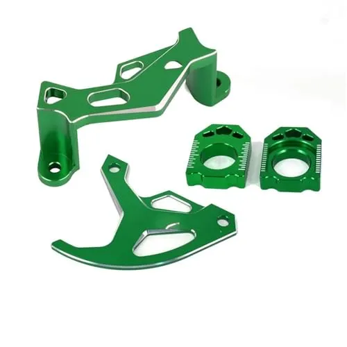 リアブレーキディスクカバー KX250F KX450F KX450 KLX450R KXF 250 450 KX 250F 450F 2004-2018 リアブレーキディスクキャリパーガードに適合 ャリパー保護(SET2)