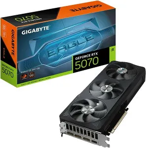 【新品】【即納】【代引き不可】 GIGABYTE NVIDIA Geforce RTX5070 搭載 グラフィックボード GDDR7 12GB ギガバイト GV-N5070EAGLE OC-12GD