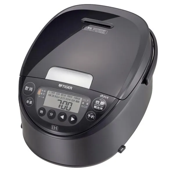 タイガー IH炊飯ジャー(5.5合炊き) モーブブラック TIGER 炊きたて JPW-M100KV 返品種別A