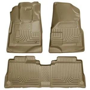 【USA在庫あり】 Husky Liners 09年-12年 フォード Escape/マツダ Tribute (Base/Hybrid) WeatherBeater Combo Tan フロアライナー hsl98353 HD店