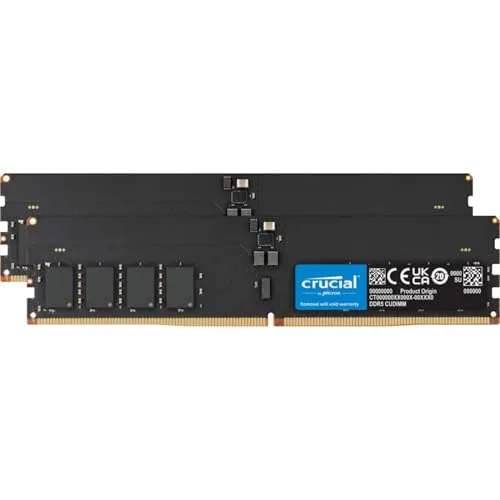 Crucial 64GB Kit 2x32GB DDR5-6400 CUDIMM CL52 1個 CT2K32G64C52CU5