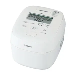 象印マホービン 炊飯器 4合 炎舞炊き 圧力IHタイプ 日本製 お手入れ点数2点 白（ホワイト） NW-UU07-WZ