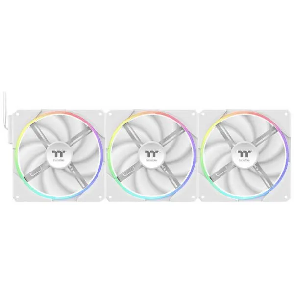 THERMALTAKE TS140 EX RGB 3Pack Fan White CL-F209-PL14SW-A