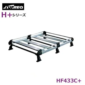【大型商品】 タフレック TUFREQ 精興工業 デリカD：5 CV1W/CV2W/CV4W/CV5W ルーフキャリア HF433C+ 三菱 交換 後付け オプションパーツ 荷台 荷物