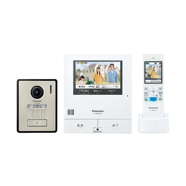 パナソニック VL-SWD505KS 外でもドアホン ワイヤレスモニター付テレビドアホン VLSWD505KS