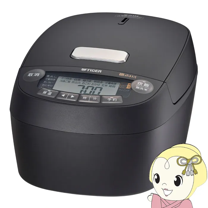 炊飯器 TIGER タイガー 圧力IH炊飯ジャー 炊きたて 5.5合炊き オフブラック JPV-X100-KO/srm